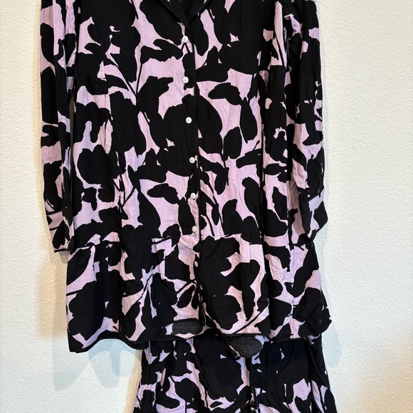 Anthropologie Size Small Dahlia Tunic Pyjama Set NWT - Picture 5 of 11